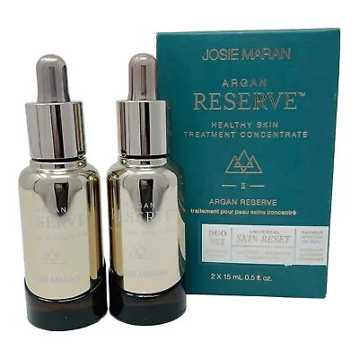 Josie Maran Argan Reserve Healthy Skin Reset Duo Set Harvest II 2 X .5 Oz • $116.34