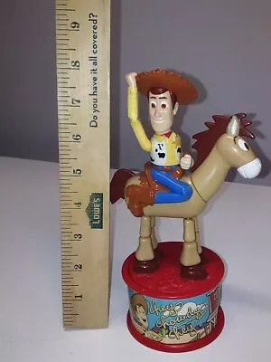 Woody Bullseye Horse Candy Dispenser Disney Pixar Toy Story 2 8  Tall McDonalds  • $25