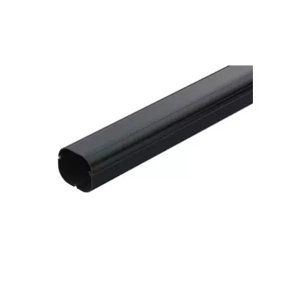 75mm Wide 2 Metre Length Slimduct Trunking Black • £30.97