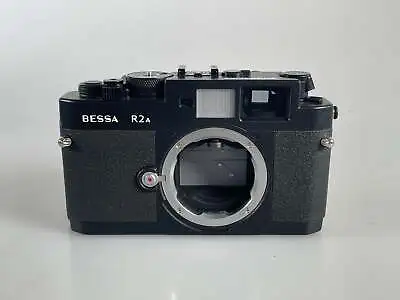 Voigtlander Bessa R2a Rangefinder 35mm Film Camera Black • $1250