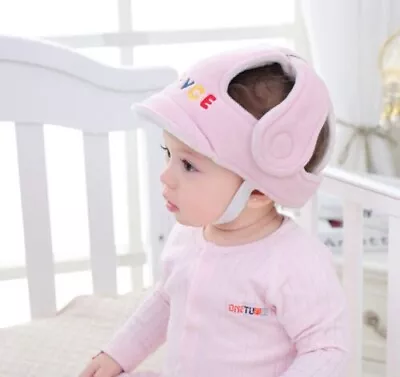 Toddler Adjustable Hats Baby Safety Helmet Head Protection Walking Crash Cap • £13