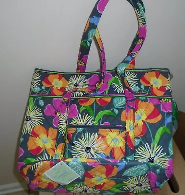 Vera Bradley Jazzy Blooms Overnight Bag NWT • $40