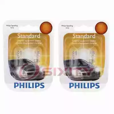 2 Pc Philips Inner Tail Light Bulbs For Mazda Protege 1999-2003 Electrical Qq • $9.83