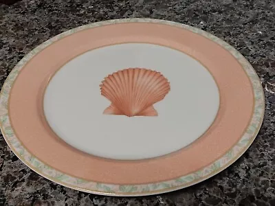 VICTORIA BEALE 9044 Atlantis Seashell Pattern Dishes Porcelain 10  Dinner Plate • $8