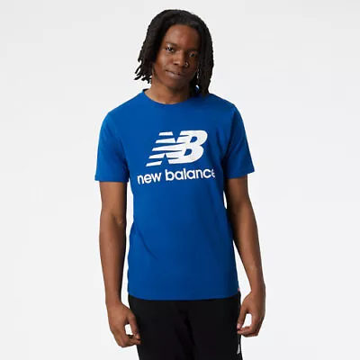 New Balance Men's NB Essentials Stacked Logo Tee • $19.99