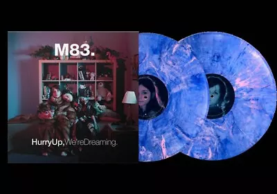 M83 Hurry Up We're Dreaming Pink Blue Marble Vinyl LP RSD Essential • $74.82