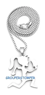 $16.99 • Buy Juggalette Necklace Small Pendant With Hatchet 24 Inch Box Style Chain Insane 