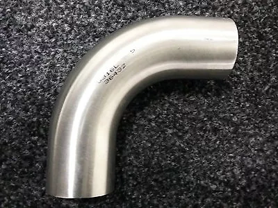 £10.95 • Buy Stainless Steel Fittings Hygienic/exhaust Elbows, Tees, Reducers Tube Clamps