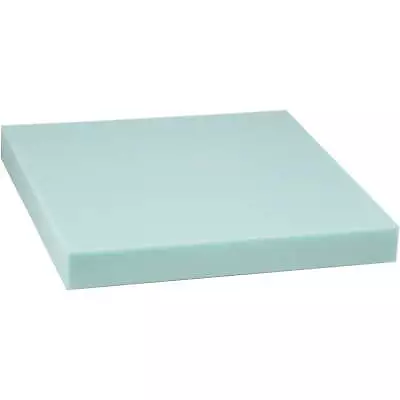 18 X18 X2  High Density Craft And Cushion FoamComfortable Ice Blue Cushion Foam • $14.76