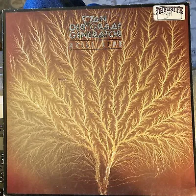 Van Der Graaf Generator – Still Life.  1976 FAMOUS CHARISMA LABEL  NM/VG+ • $40