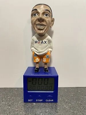 Barack Obama Hoax Stop Clock Bobble Head • $11.99