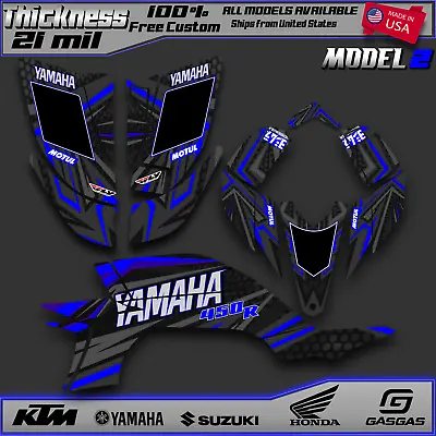 Yamaha YFZ 450 Graphics Kit 2003 2004 2005 2006 2007 2008 Stickers Decals 21K • $151.50