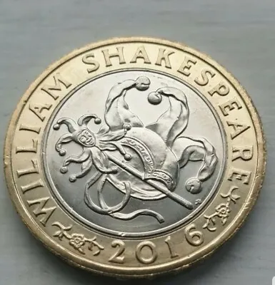£4.99 • Buy William Shakespeare 2016 Comedies 2 Pound Coin *rare* Excellent Condition 