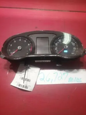 Speedometer Cluster Multifunction Display MPH Opt 9Q1 Fits 16-17 JETTA 579032 • $58.50