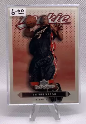 2003-04 Upper Deck MVP Dwayne Wade Rookie Heat RC • $4.99