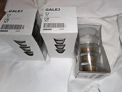 Tea Light Candle Holders 4 Pack Galej IKEA • £3.29