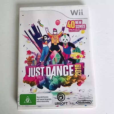 $68.95 • Buy Just Dance 2019 - Nintendo Wii Game PAL - Manual Included