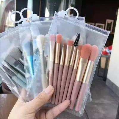 8Pcs/Set Pro Makeup Brush Set Soft Bristle Blusher Eyeshadow Brush Portable Ⓗ • $3.53