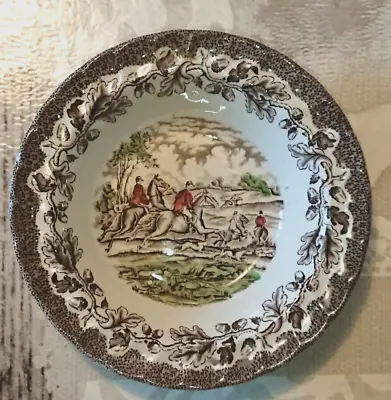 Myotts Country Life Staffordshire England Hollow Plate Riders Decor • $12.85