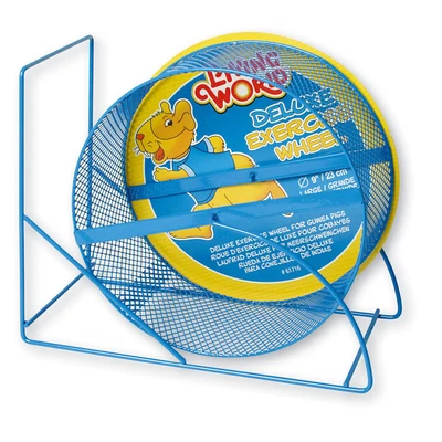 £15.53 • Buy Living World Running Wheel Deluxe Metal For Guinea Pig Blue, New