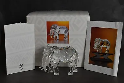 $349.99 • Buy Swarovski Crystal Annual SCS 1993  “Inspiration Africa” Elephant MIB COA Signed