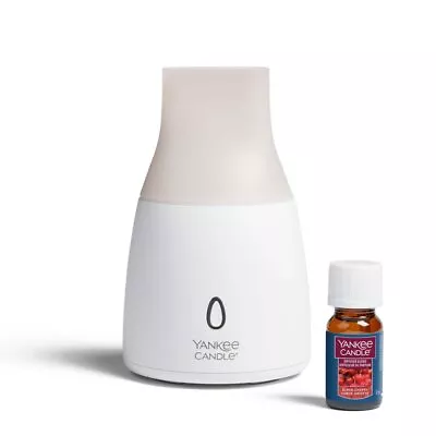 Yankee Candle Ultrasonic Aroma Diffuser Starter Kit - UK Black Cherry • £28.49