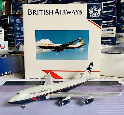 Aeroclassics / BigBird 1:400 Boeing 747-400 British Airways Landor REG: G-BNLC • $224.99