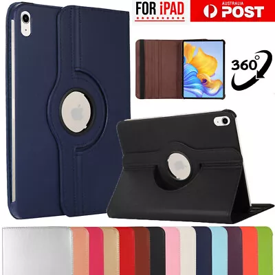 For IPad 10th 9th 8th 7th 6th 5th Gen Air 4th Case Flip Leather Shockproof Cover • $12.40