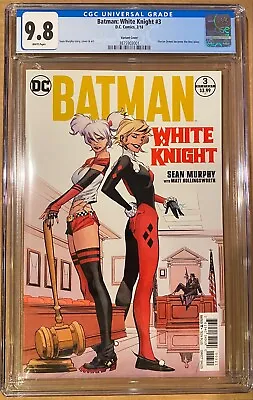 Batman: White Knight # 3 Cgc 9.8 Variant Cover. Marian Drews Becomes Neo-joker.  • $49.95