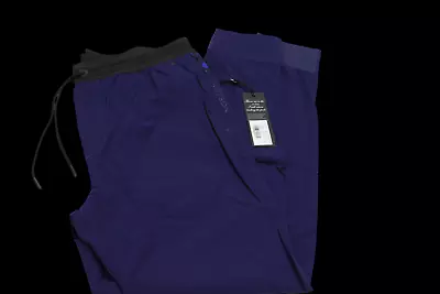 NWT Greyson Night Wolf Flyweight Jogger Mens SZ M Blue Golf Pants Outdoor Run • $69.99