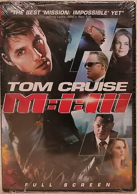 Mission: Impossible III (DVD 2006) Tom Cruise Ving Rhames - Brand New Sealed! • $5.99