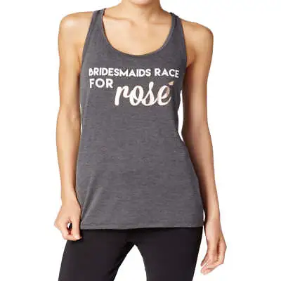 Ideology Womens Bridesmaid Slogan Bridal Tank Top Size Medium • $22