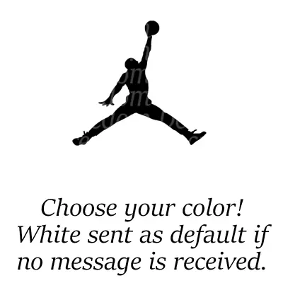 Michael Jordan Decal - Air Basketball Logo Car Vinyl Window Sticker Tumbler • $3.49