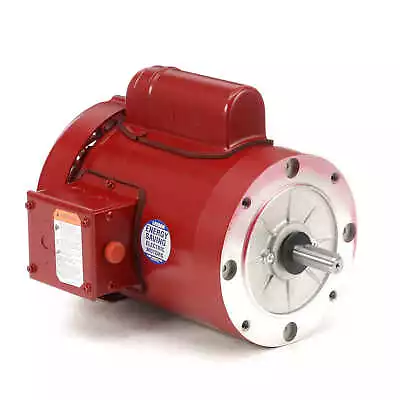 Leeson 110493.00 Electric Motor 3/4 HP 1725 Rpm 1-PH 115/208-230 V 56C Frame • $433.59