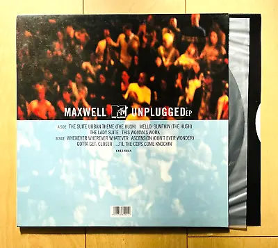 Maxwell / MTV Unplugged EP 12  Vinyl 1997 EU Original Columbia 488292 1 Neo Soul • $299.35