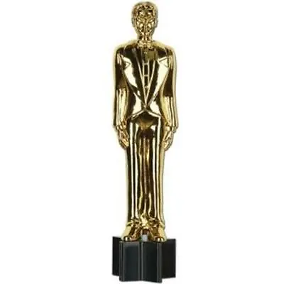 Jointed 5 Foot Awards Night Male Statue Trophy Movie Red Carpet Party Decoration • $10.09