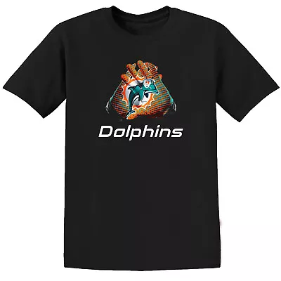 Miami Dolphins T-Shirt - Adult And Kids Sizes • $21.56