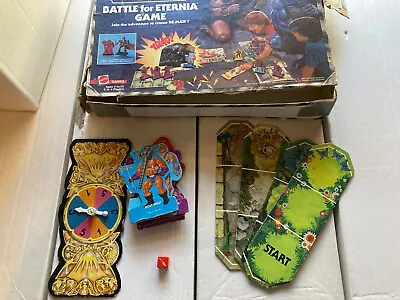 Mattel 1985 MOTU Battle For Eternia Board Game PARTS Lot Masters Of The Universe • $35