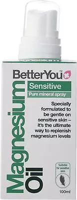 £16.02 • Buy BetterYou Magnesium Oil Sensitive Body Spray For Joints & Muscles 100ml