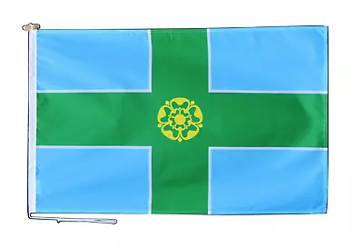 £30 • Buy Derbyshire Flag 3'x2' (90cm X 60cm) With Rope And Toggle