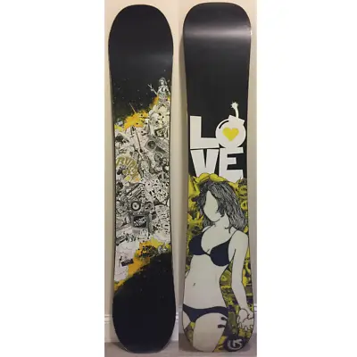 Burton LOVE 155cm Snowboard Rare Classic Collector Vintage • $469