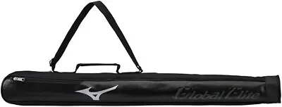 MIZUNO JAPAN Baseball Bat Case Global Elite Shoulder Bag Black 1FJT2811 • $36.99