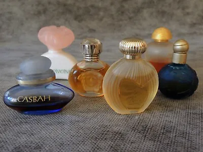 Set Of VTG Perfume Miniatures: Ispahan Sun Moon Stars Versace Blonde Pivoine • $50