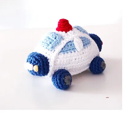 Baby Soft Toy Police Car Rattle • £11