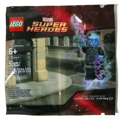 £39.99 • Buy LEGO 5002125 Electro Minifigure Polybag Set Spider-Man 2 Marvel Superheroes