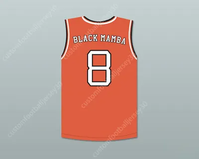 Custom Bryant 8  Black Mamba  Rucker Park Basketball Jersey Stitch Sewn S-6xl • $29.99