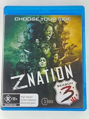 Z Nation : Season 3 Blu-ray  Region B (AUS) • $13.50