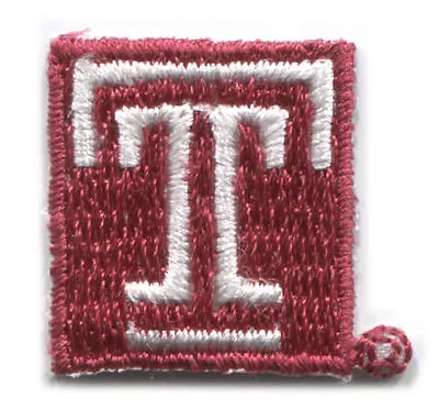 1972-1995 Temple University Owls Ncaa College Vintage Small 7/8  Logo Patch • $4.95