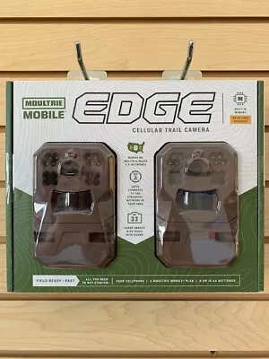 Moultrie Mobile Edge Cellular AT&T Verizon Game Trail Camera 2 Pack MCG-14078 • $149.99