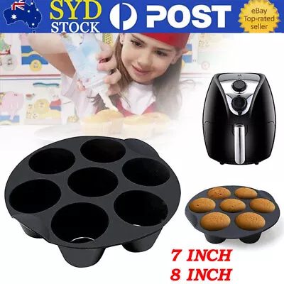 Air Fryer Accessories 7 Even Cake Cup Muffin Cup For 3.2-5.8L Air Fryer Mold NEW • $5.96